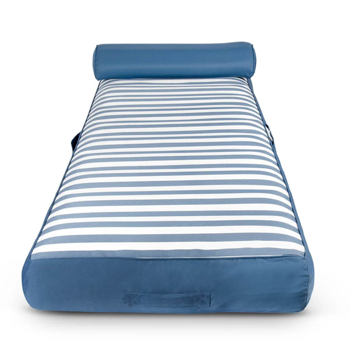 Spire Adalus Luxury Pool Lounge Blue Stripe Inflatable 190cm 200kg 2 Air Chamber
