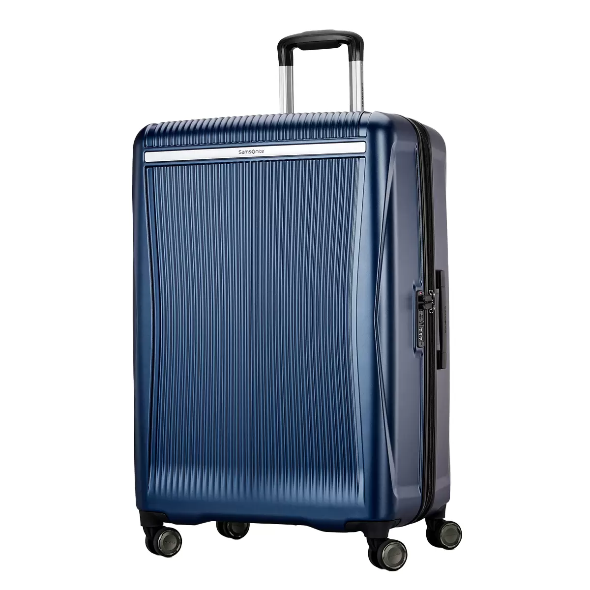 Samsonite Blackstone 2 Piece Hardside Expandable Spinner Luggage Set French Blue