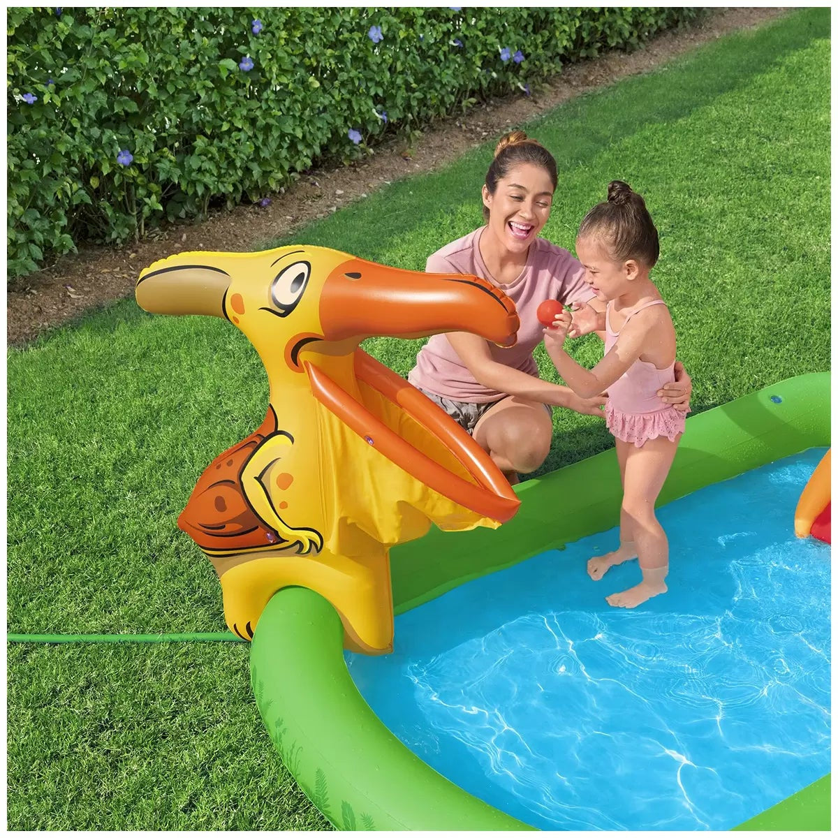 Bestway Jurassic Splash Play Centre Inflatable Dinosaur Playset Kids Water Pool