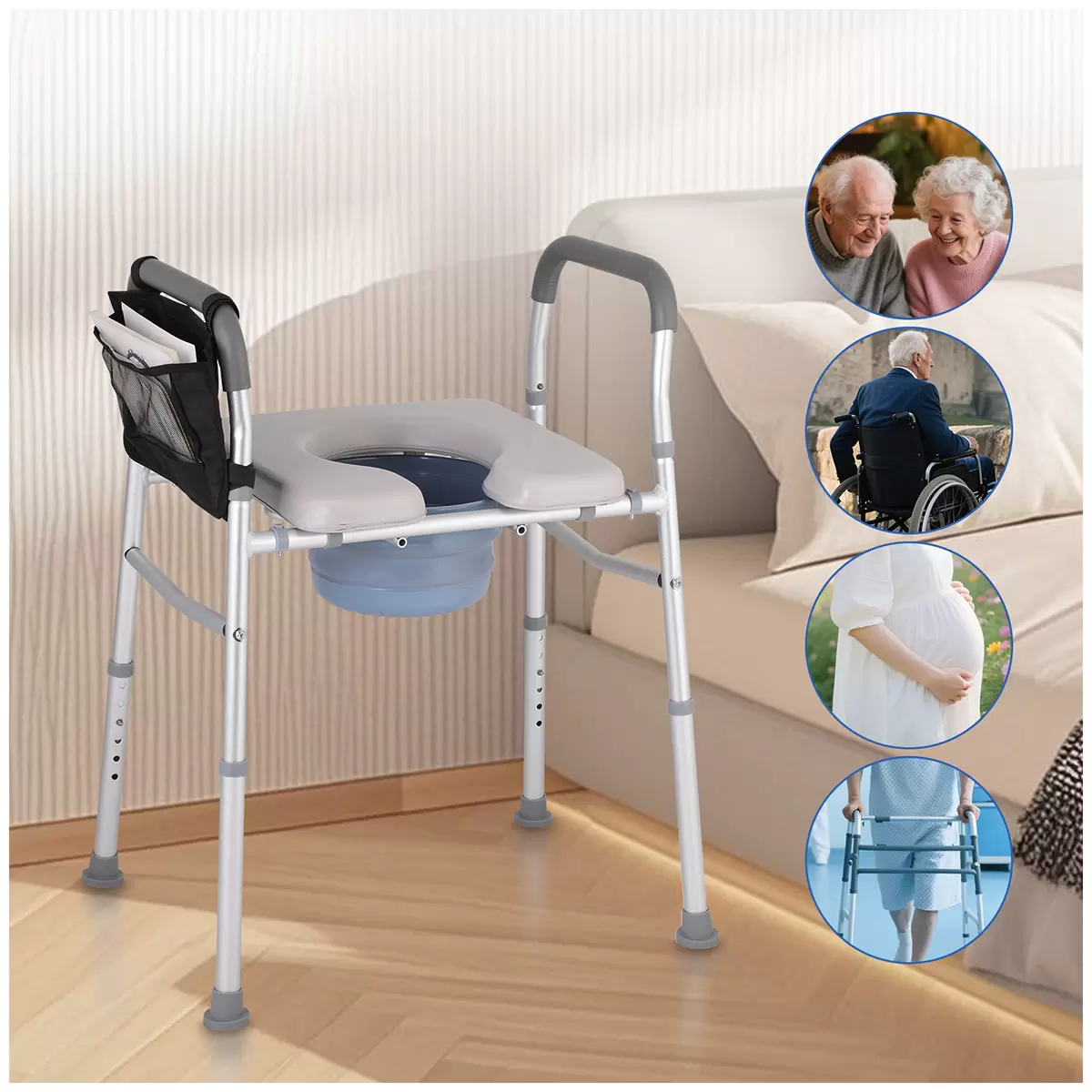 GreenPan Bistro Airfryer 2 basket CC009332-001 Oxford Blue Free Shipping