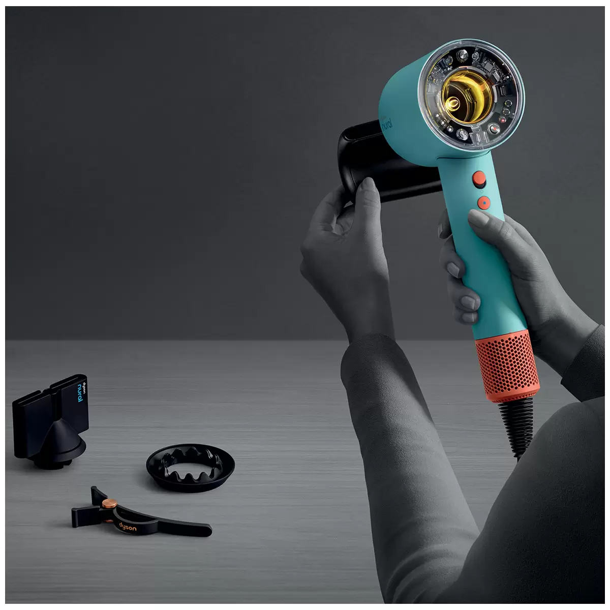 Dyson HD16 Supersonic Nural Hair Dryer Ceramic Patina Topaz Premium Hair Styling
