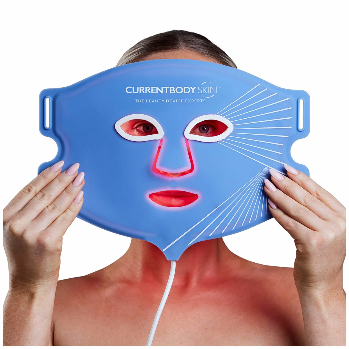 CurrentBody Skin Anti-Blemish LED Light Therapy Face Mask Blue Light Acne Treatm