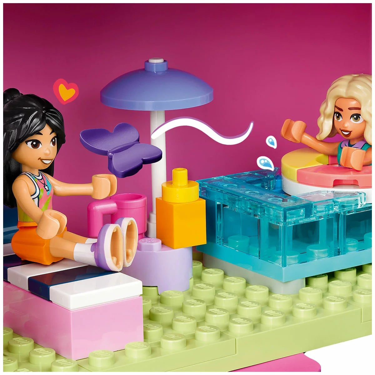 LEGO Friends Dollhouse Suitcase 42697 Portable 8 Room Building Set 355 Pcs 6+Age