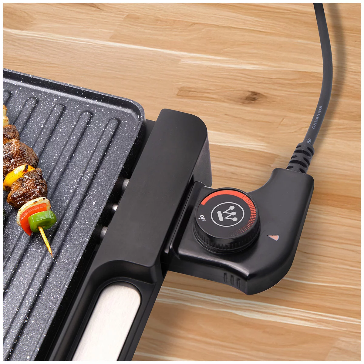 Westinghouse Electric Grill Black WHEG01K Black With Non-Stick Coating