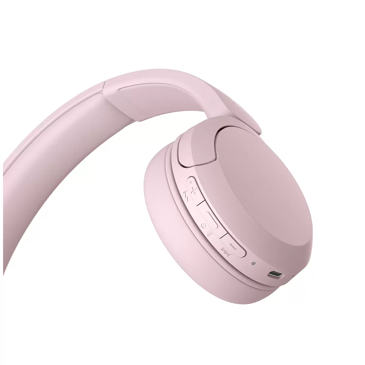 Sony WH-CH520P Wireless Bluetooth Headphones Pink 50H Battery Multipoint Mic