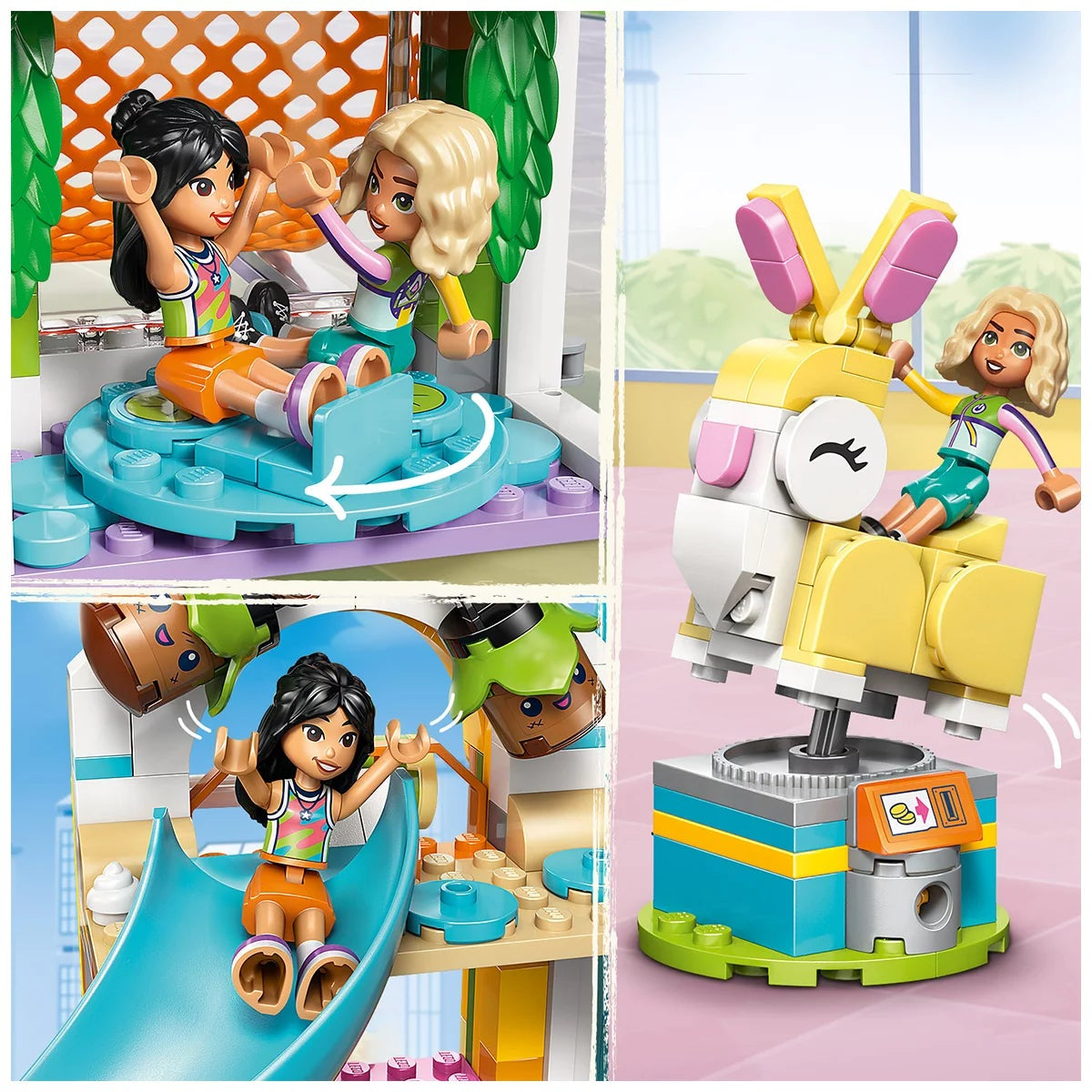 LEGO Friends Indoor Playground 42686 Building Set 668 Pieces Ages 7+