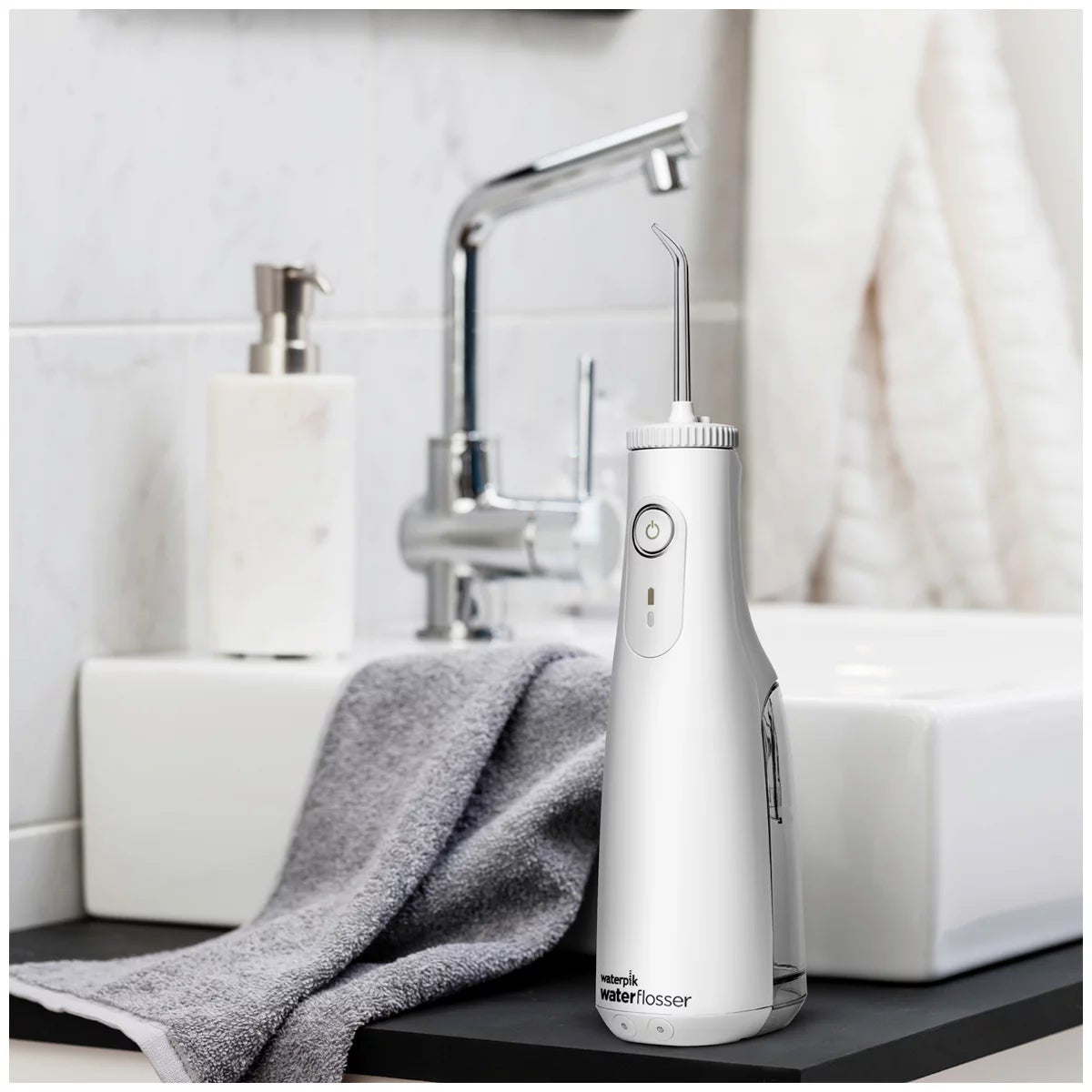 Waterpik Cordless Select Water Flosser WF-10A010 White Rechargeable Waterproof