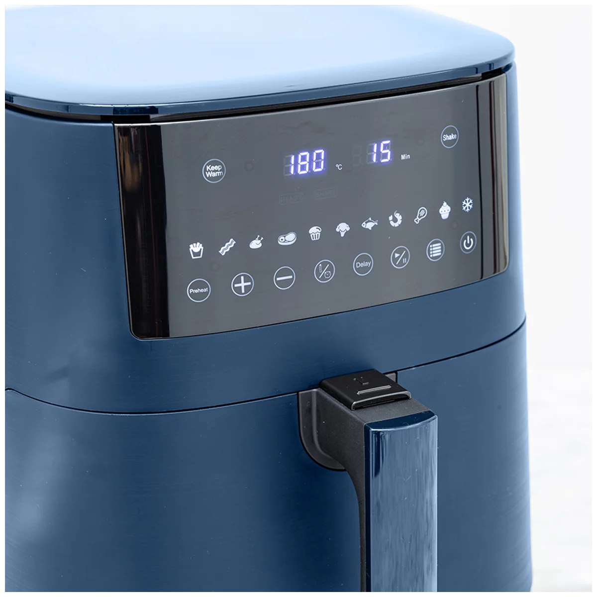 GreenPan Bistro XL Air Fryer 7.2L Single Basket Airfryer - Oxford Blue Free Shipping