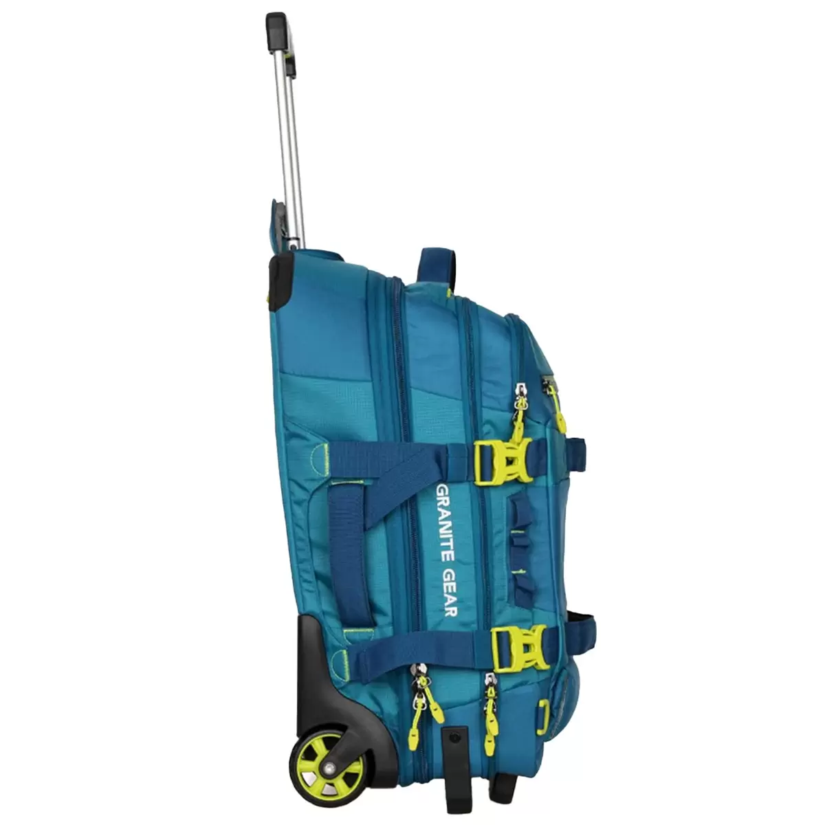 Granite Gear Wheeled Duffle Bag Lightweight Big Wheels Carry On Travel Suitcase