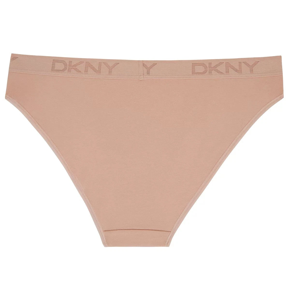 DKNY Women's Bikini Brief 4 Pack White Black Large Soft Stretch Cotton