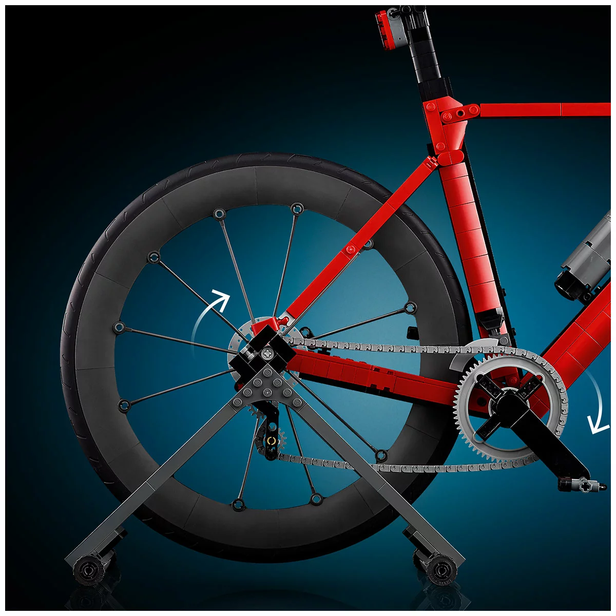 LEGO Icons Road Bike 11380 Building Set 1015 Pieces Adult Display Model