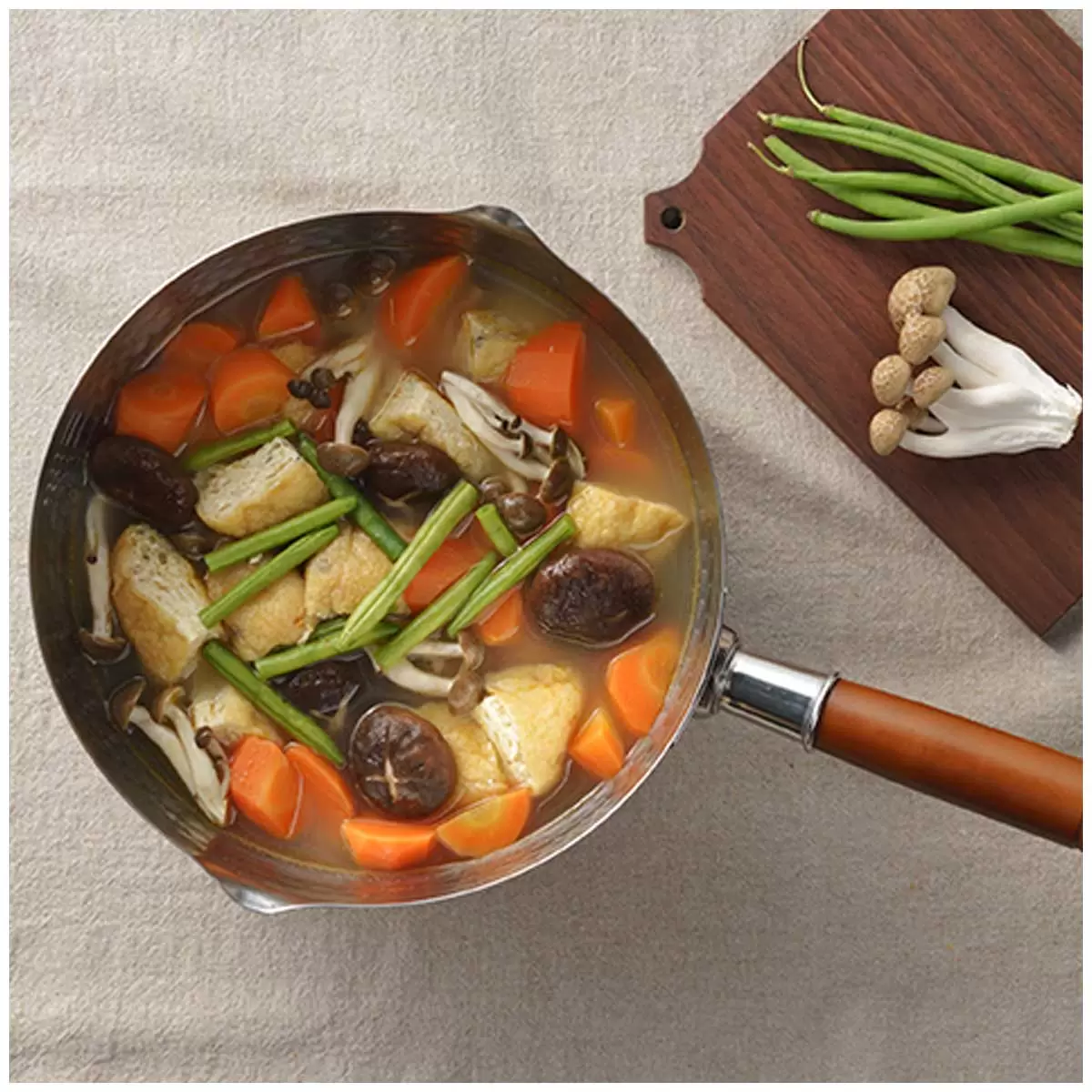 2 x Yoshikawa Yukihira Stainless Steel Saucepans 20cm & 22cm Free Shipping