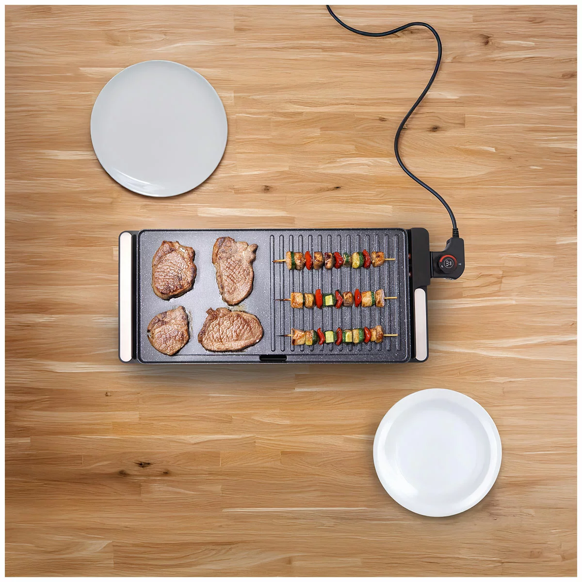 Westinghouse Electric Grill Black WHEG01K Black With Non-Stick Coating