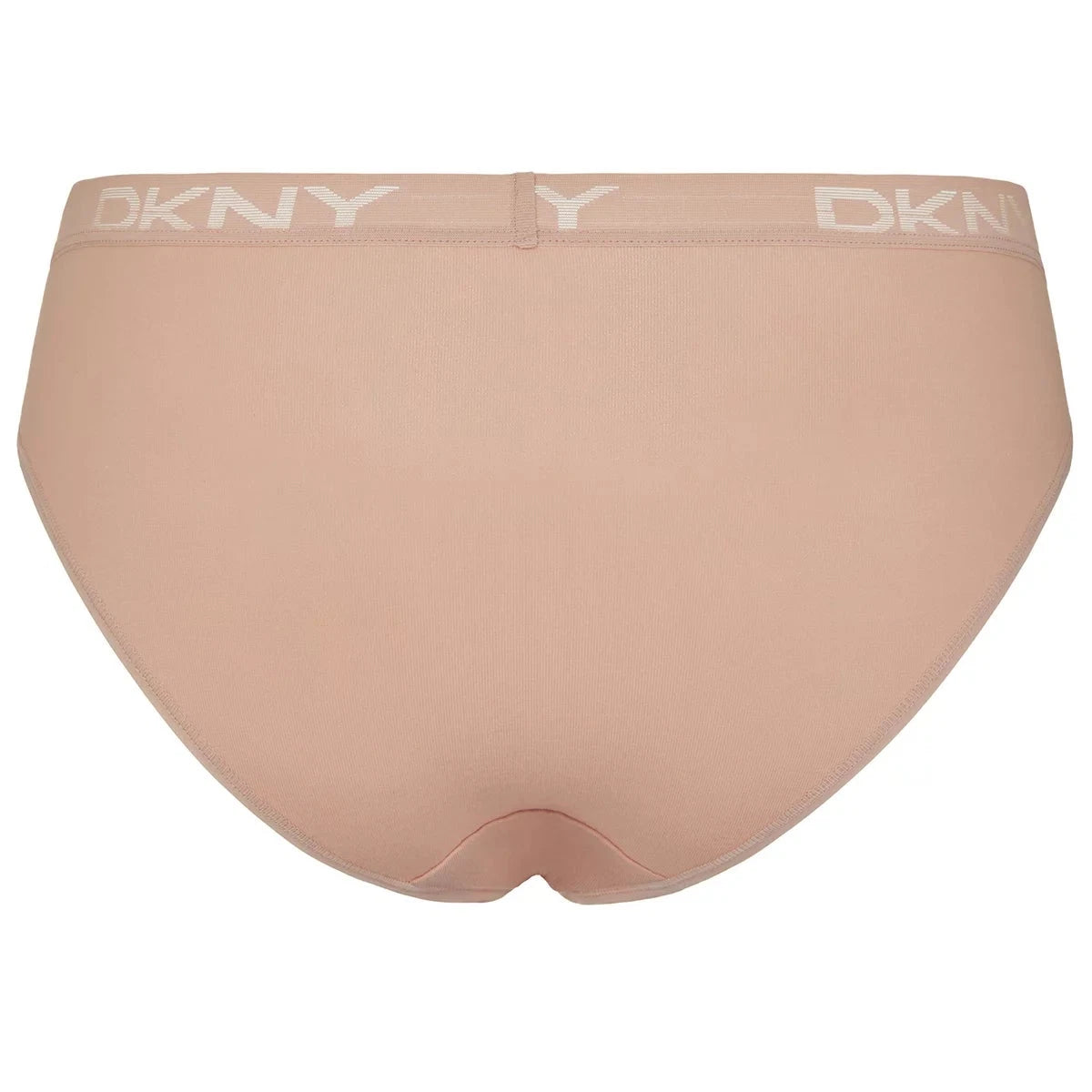 DKNY Women's Bikini Brief 4 Pack White Black Large Soft Stretch Cotton