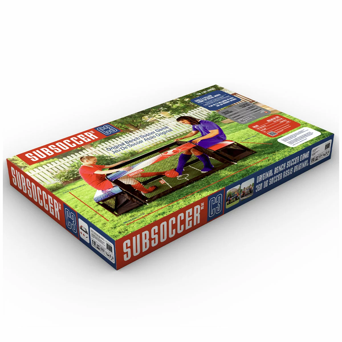 Subsoccer C3 Bench Soccer Game Indoor Outdoor Football Table Family Fun Game