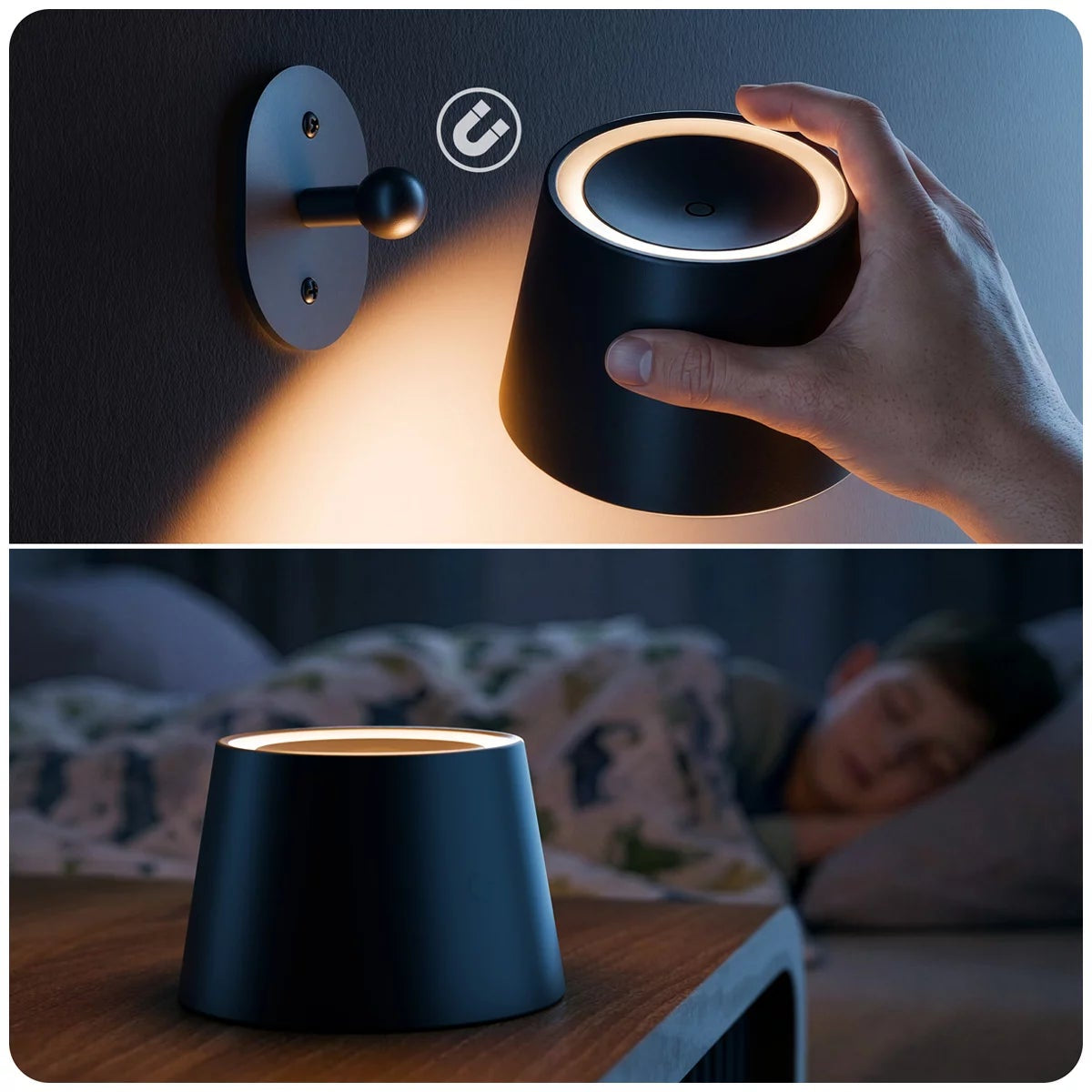 Globe Rechargeable Task Light 2 Pack LED Wall Lights 200 Lumens USB-C Remote