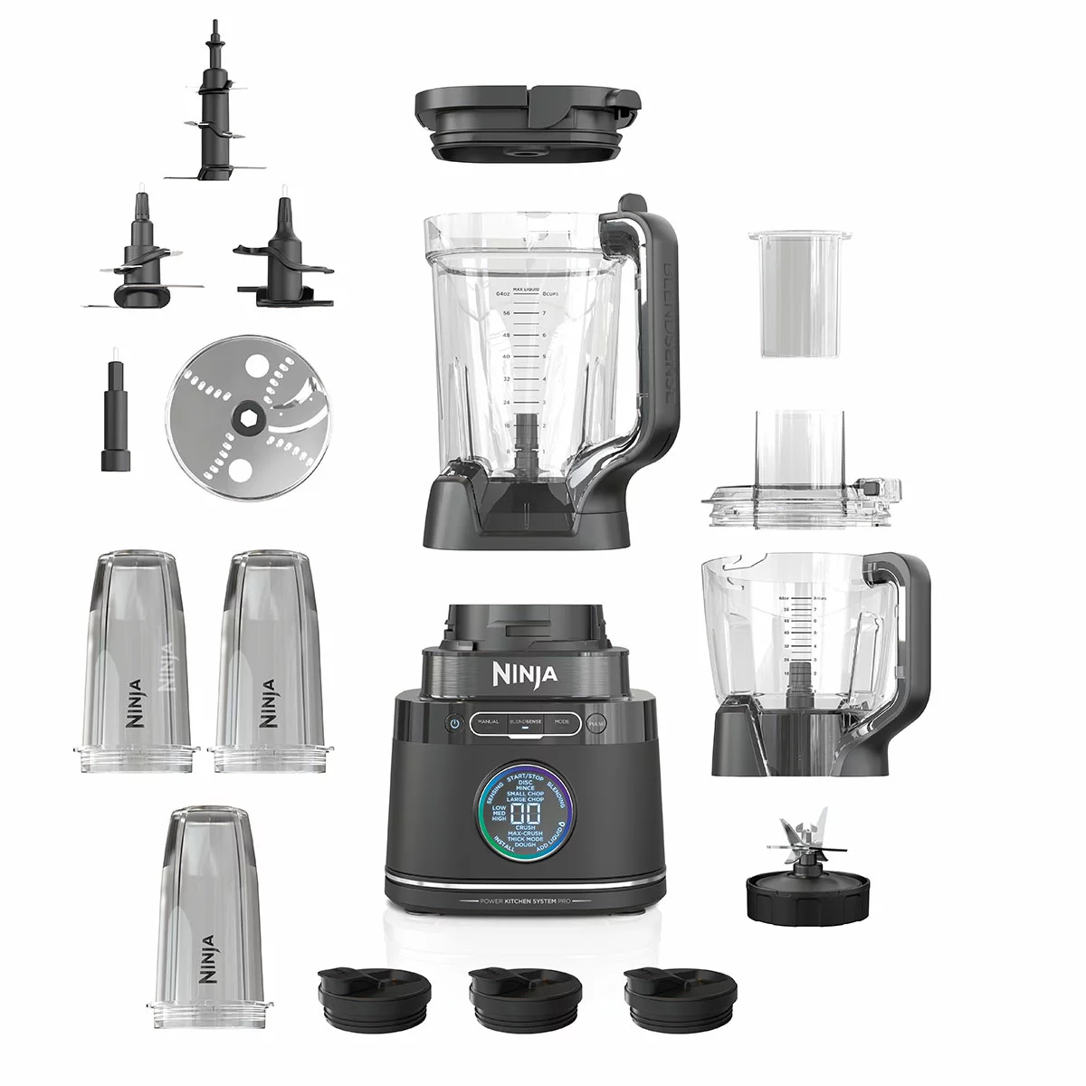 Ninja Detect Kitchen System Power Blender and Processor Pro TB401ANZ