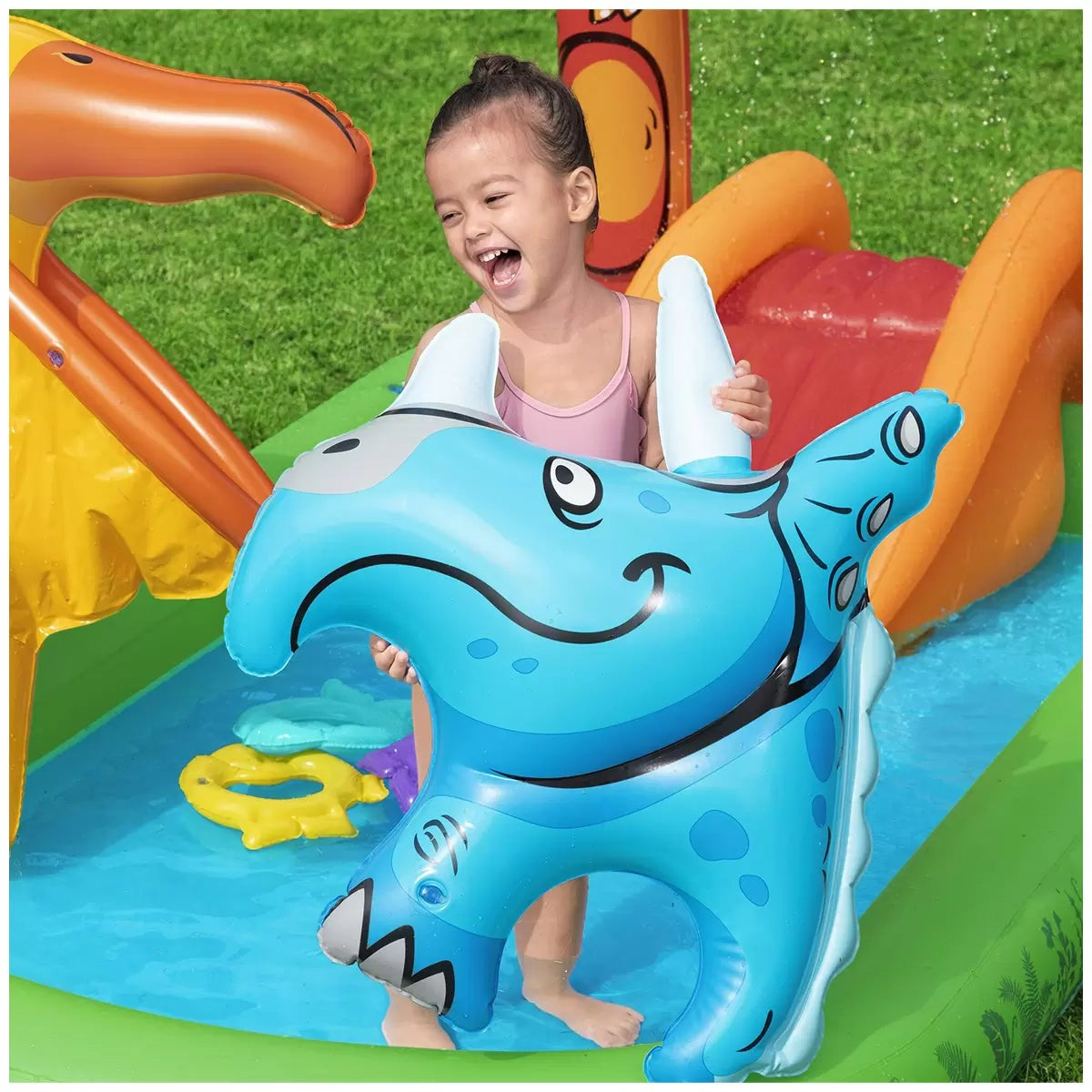 Bestway Jurassic Splash Play Centre Inflatable Dinosaur Playset Kids Water Pool