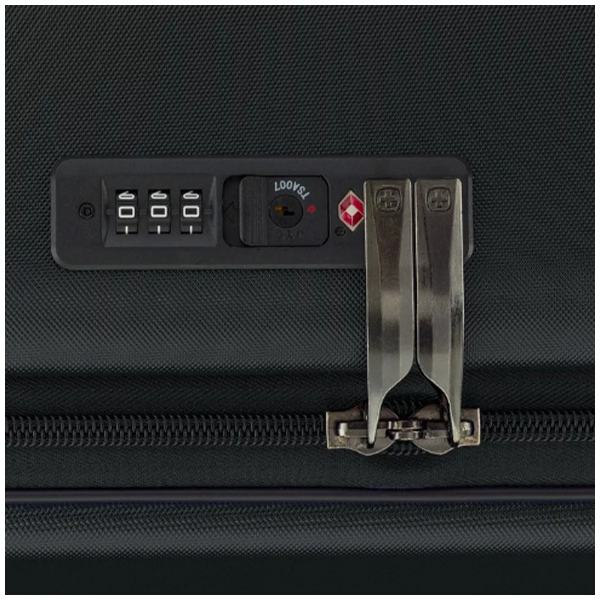 Wenger Skyon 2 Piece Hardside Luggage Set TSA Lock USB Expandable Black