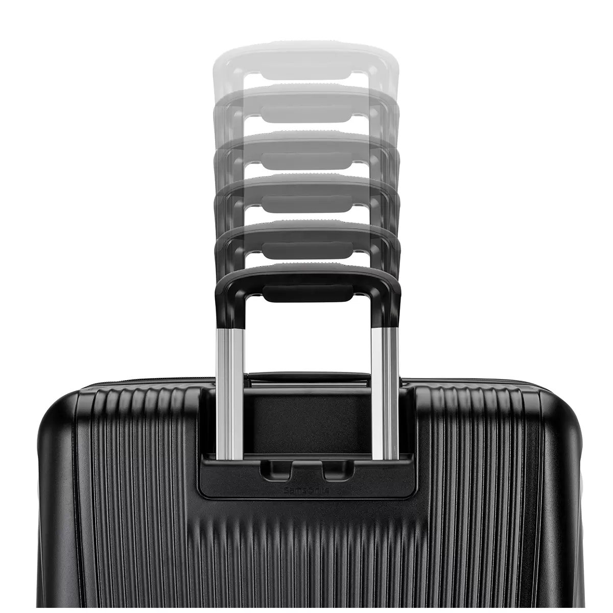 Samsonite Blackstone 2 Piece Hardside Expandable Spinner Luggage Set Black