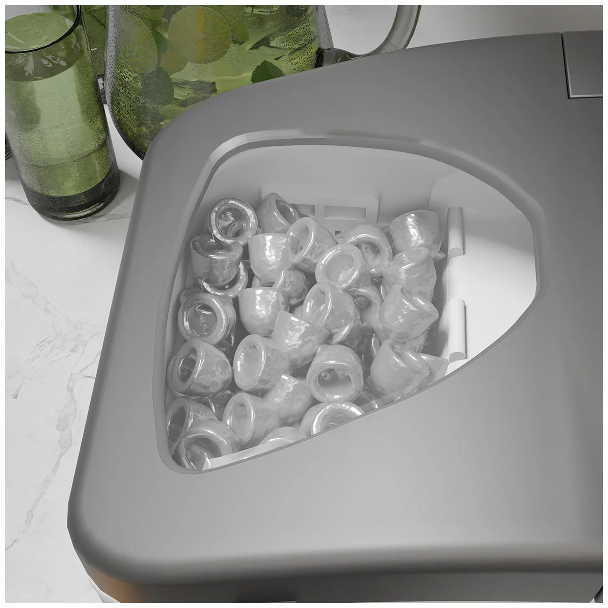 Westinghouse 1.3L Portable Ice Maker WHIM01SS Produce Capacity 12kg Daily