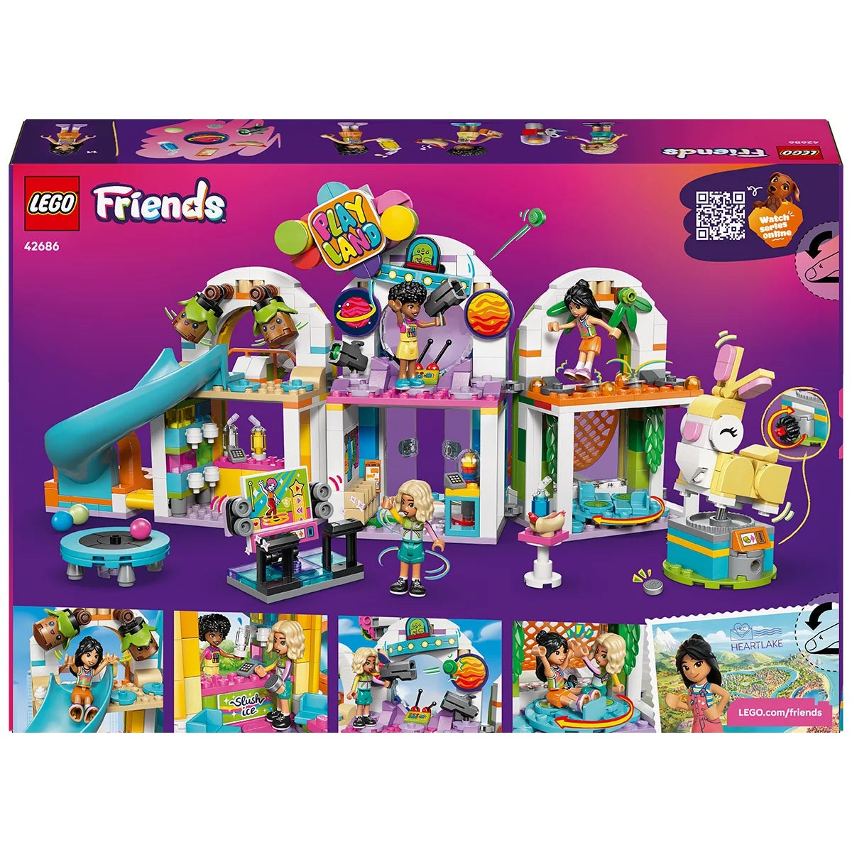 LEGO Friends Indoor Playground 42686 Building Set 668 Pieces Ages 7+