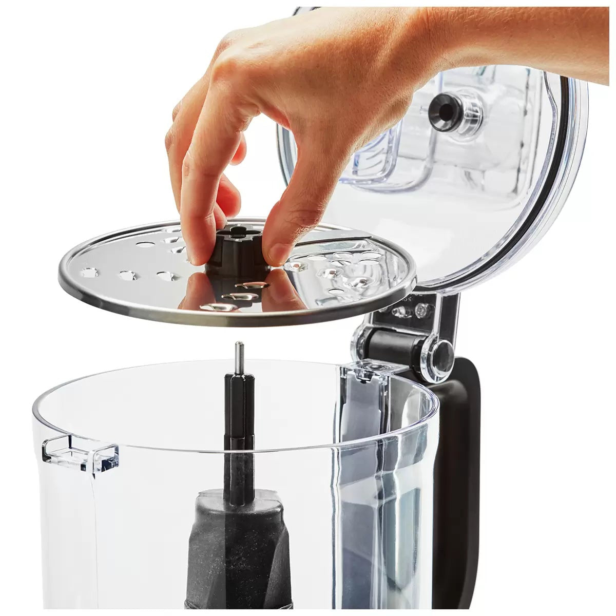 KitchenAid 7 Cup Food Processor 250W Onyx Black 5KFP0719AOB Slice Shred Chop