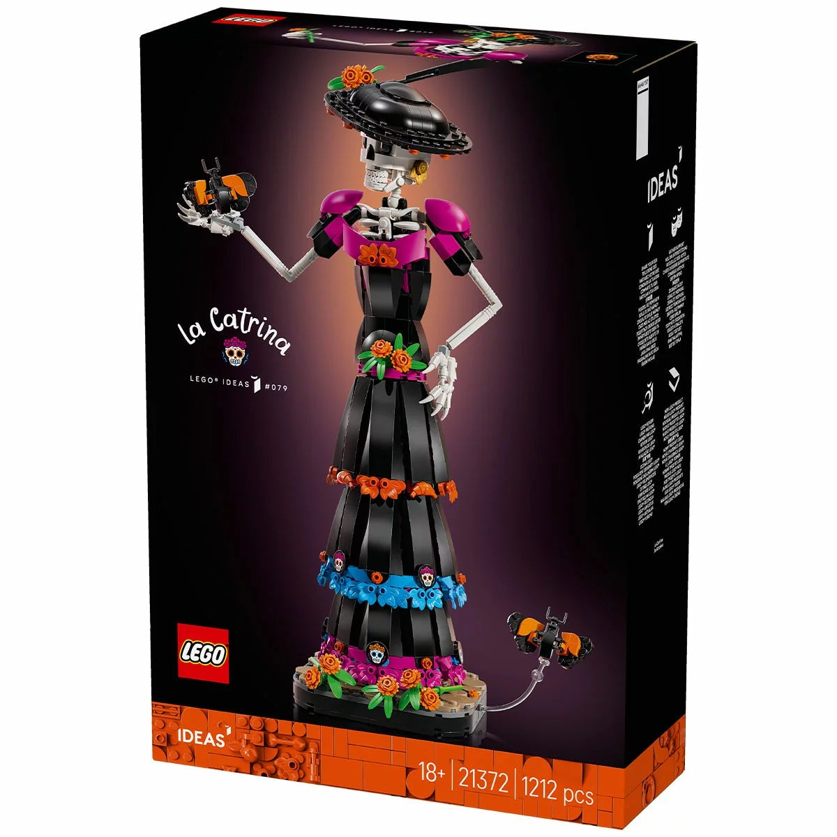 LEGO Ideas La Catrina 21372 Skeleton Figurine Day of the Dead 1212 Pieces 18+
