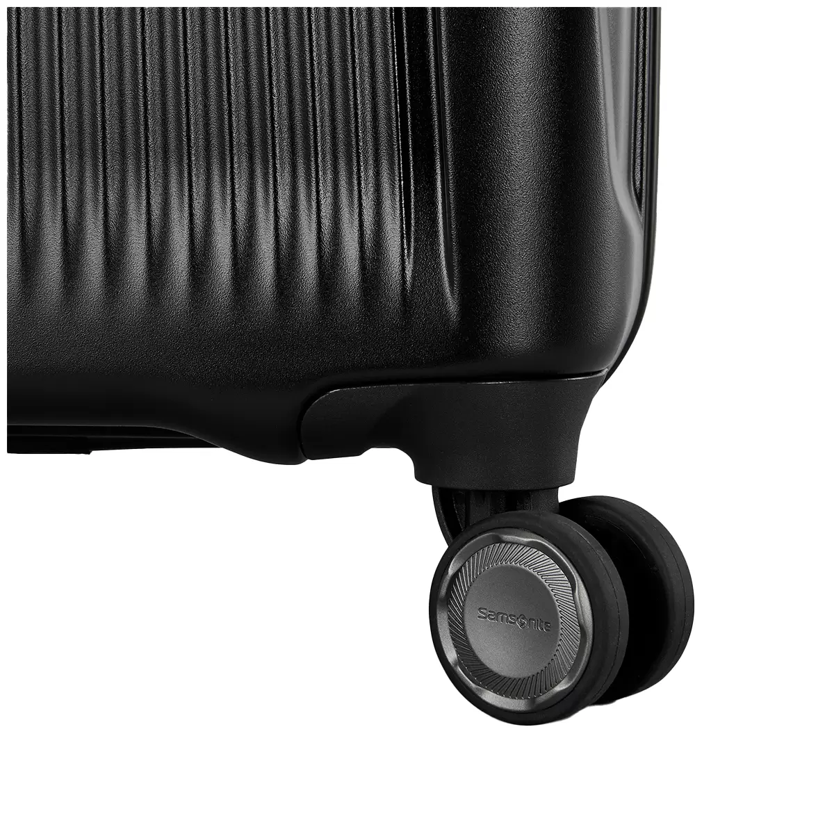 Samsonite Blackstone 2 Piece Hardside Expandable Spinner Luggage Set Black