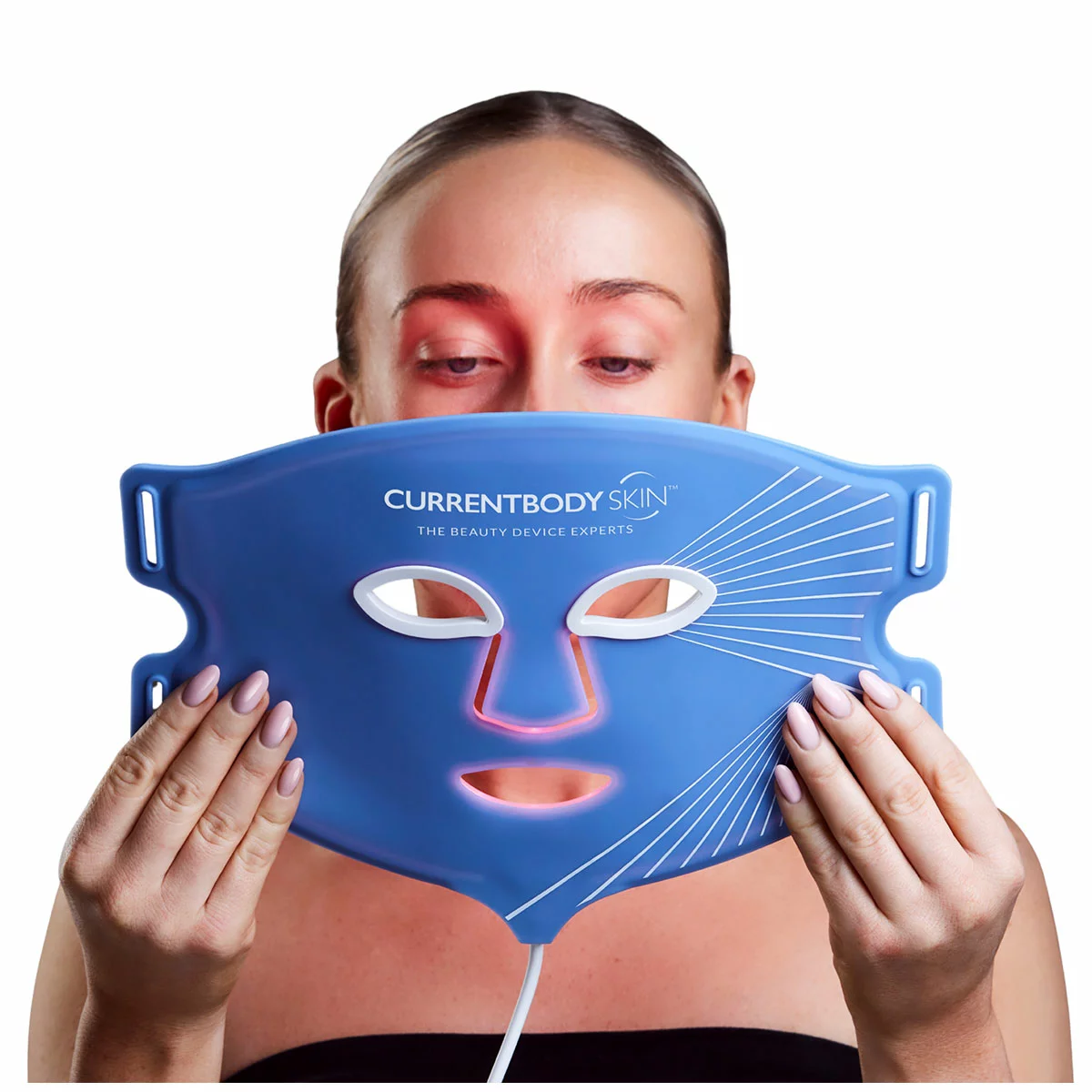 CurrentBody Skin Anti-Blemish LED Light Therapy Face Mask Blue Light Acne Treatm