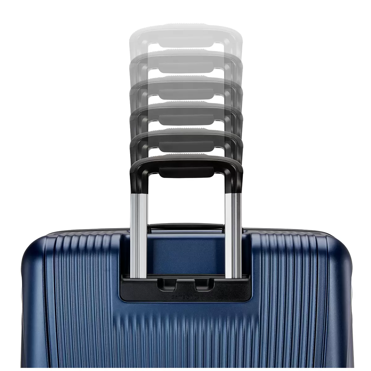 Samsonite Blackstone 2 Piece Hardside Expandable Spinner Luggage Set French Blue