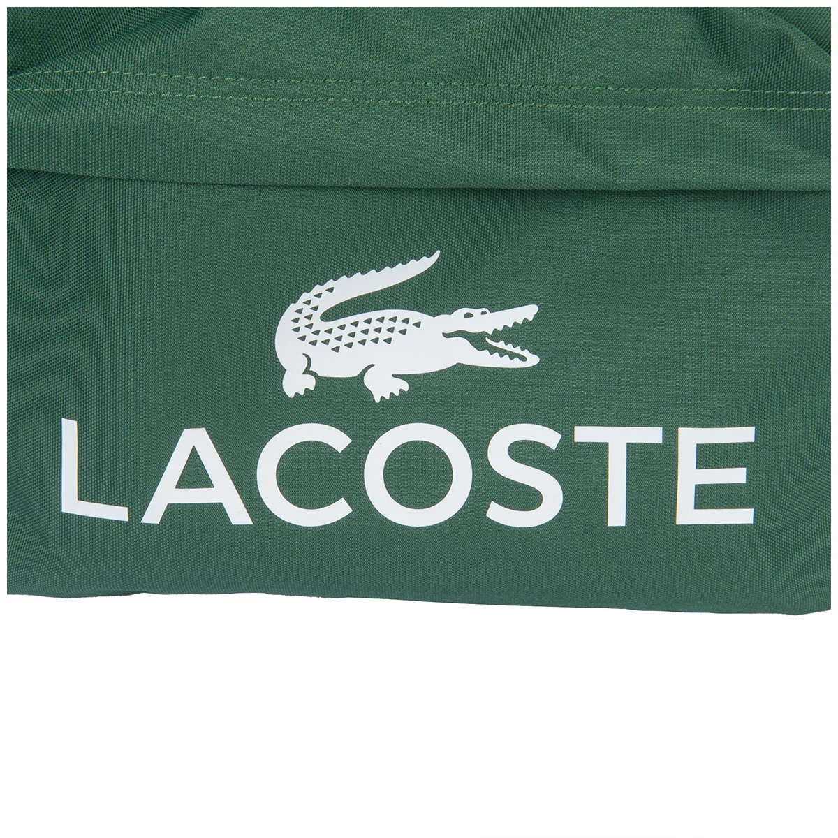 Lacoste Big Logo Green Backpack Premium Unisex Laptop Travel School Bag Durable