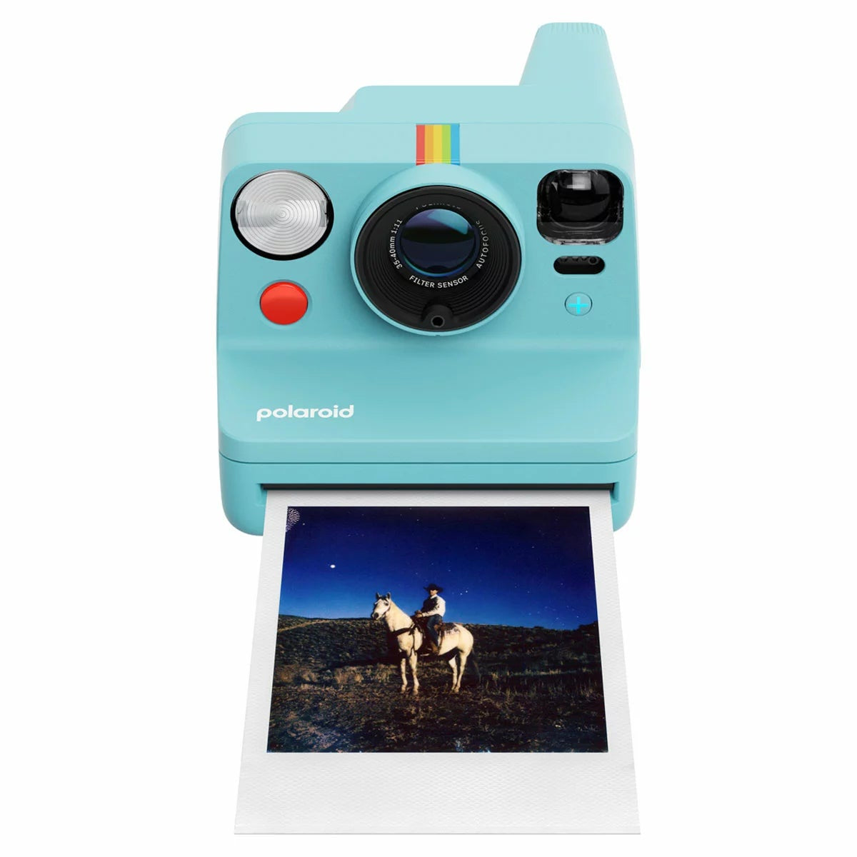 Polaroid Now+ Generation 3 Instant Camera Arctic Blue Bluetooth 9163