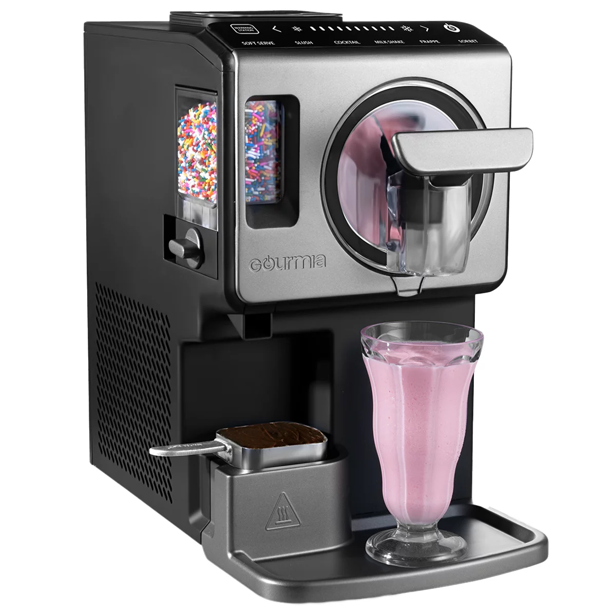 Gourmia Soft Serve GSI1020 Ice Cream Slushi Milkshake Sorbet Frozen Drink Maker