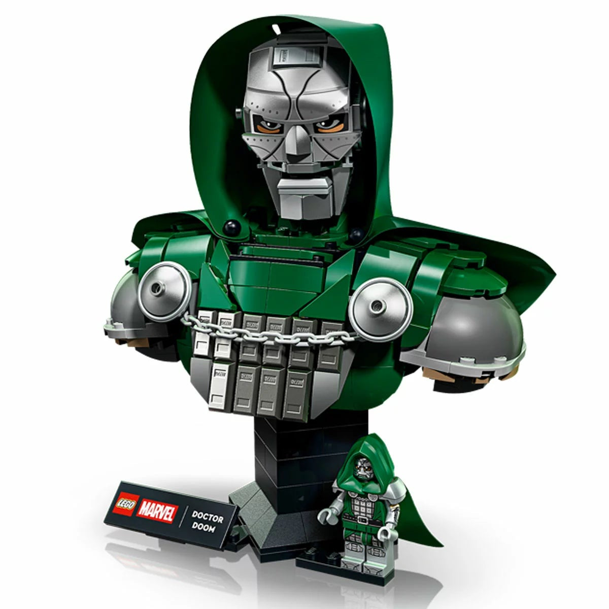 LEGO Marvel Doctor Doom Bust 76345 Adult Collectible Display Set 379-Piece
