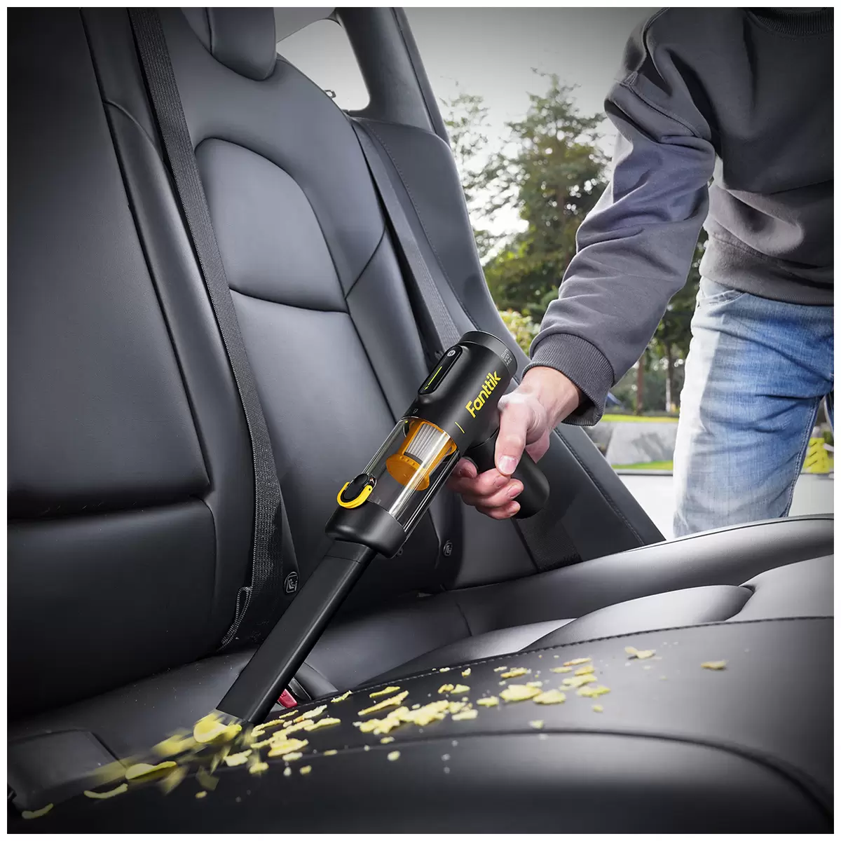 Fanttik X200 Wireless Car Vacuum Powerful Suction Rechargeable Portable Cleaner