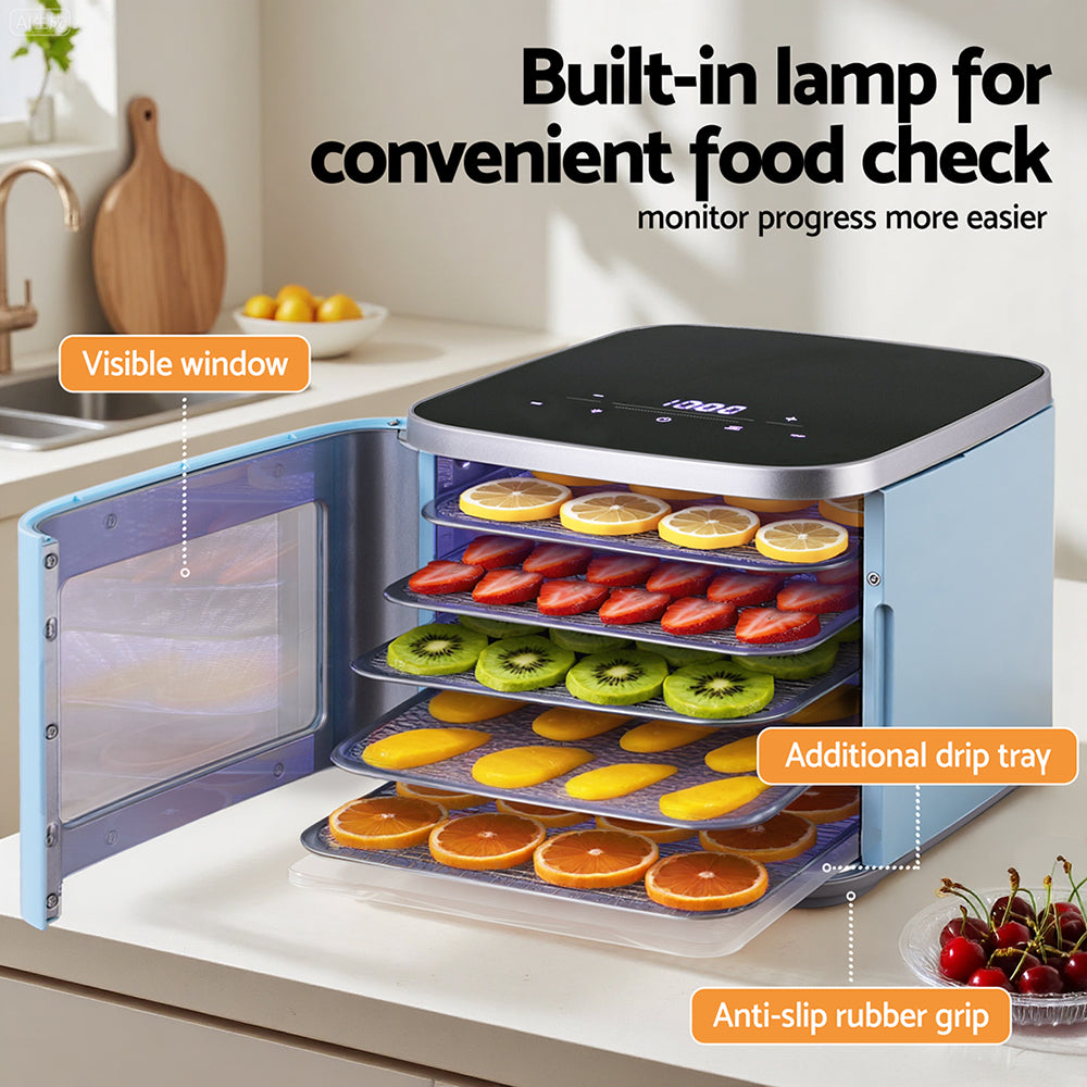 Devanti 5 Trays Food Dehydrator Mini Fruit Dryer 500W