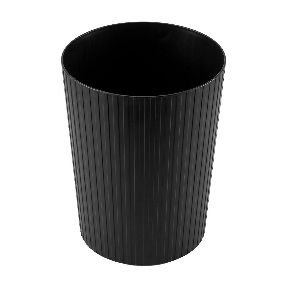 Cefito 8L Open Top Rubbish Bins Waste Bin Trash Can Storage Dustbin Black