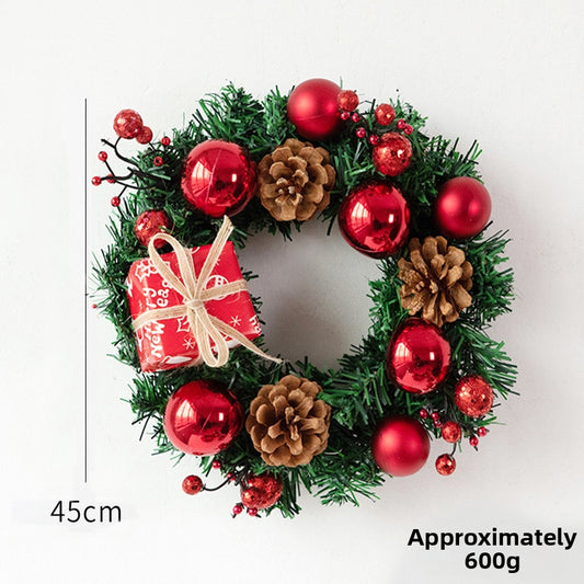 Christmas gift, Christmas wreath, door hanging