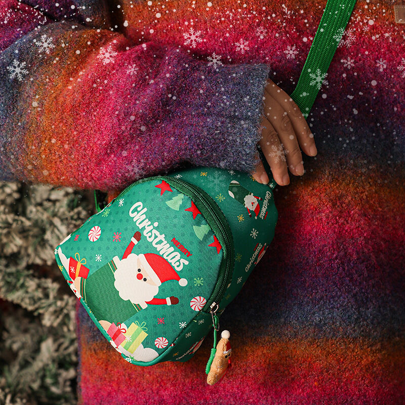 Christmas gifts Aussie Christmas Sling Bag -Santa-Themed, Adjustable & Compact for Festive Gifting & Styling(green)