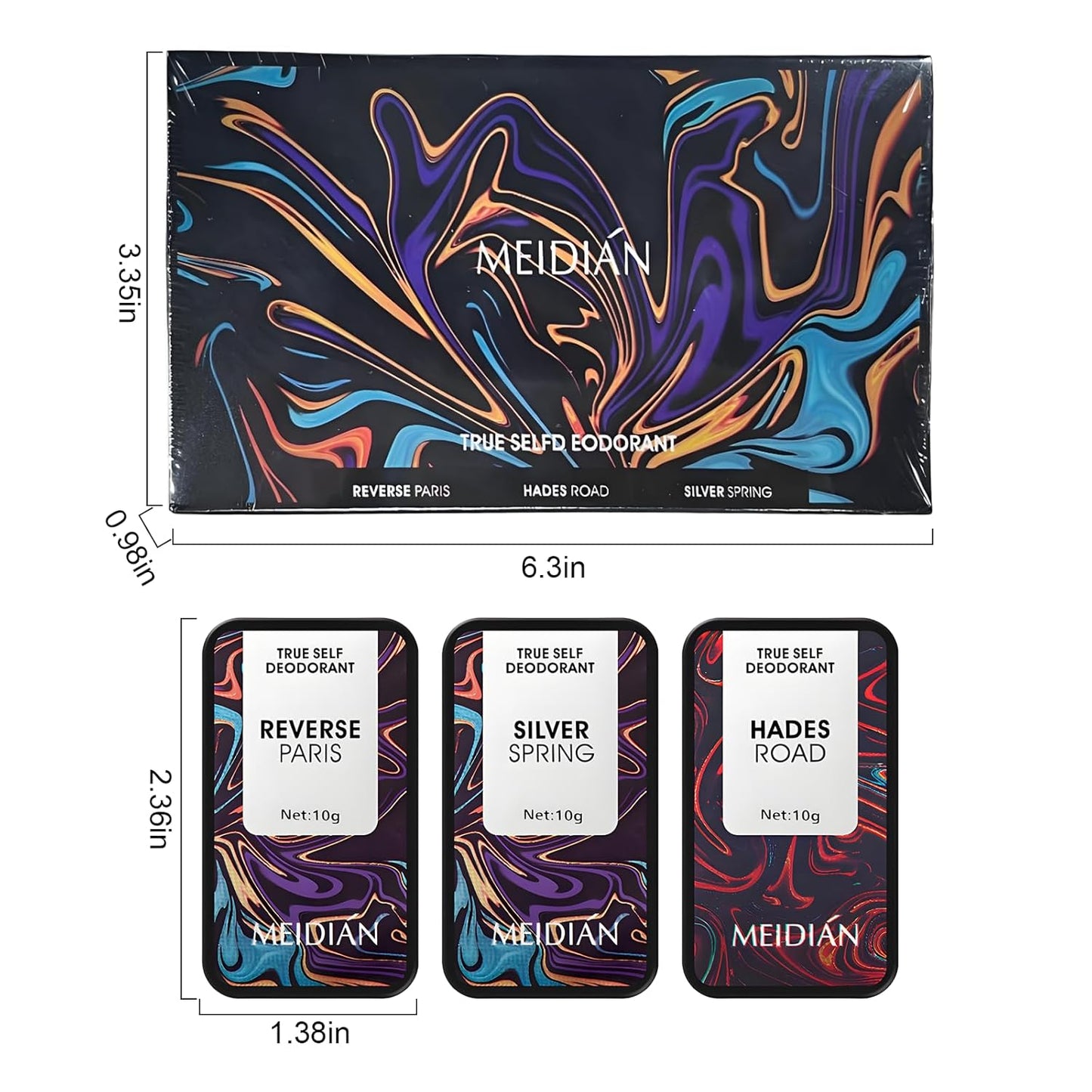 Solid Perfume Balm Set,Unisex Perfume,Natural Solid Balm,Lasting Fragrance,Easy To Carry,Three-Piece, A Surprise Gift For Important Festivals,Perfect for Travel Use