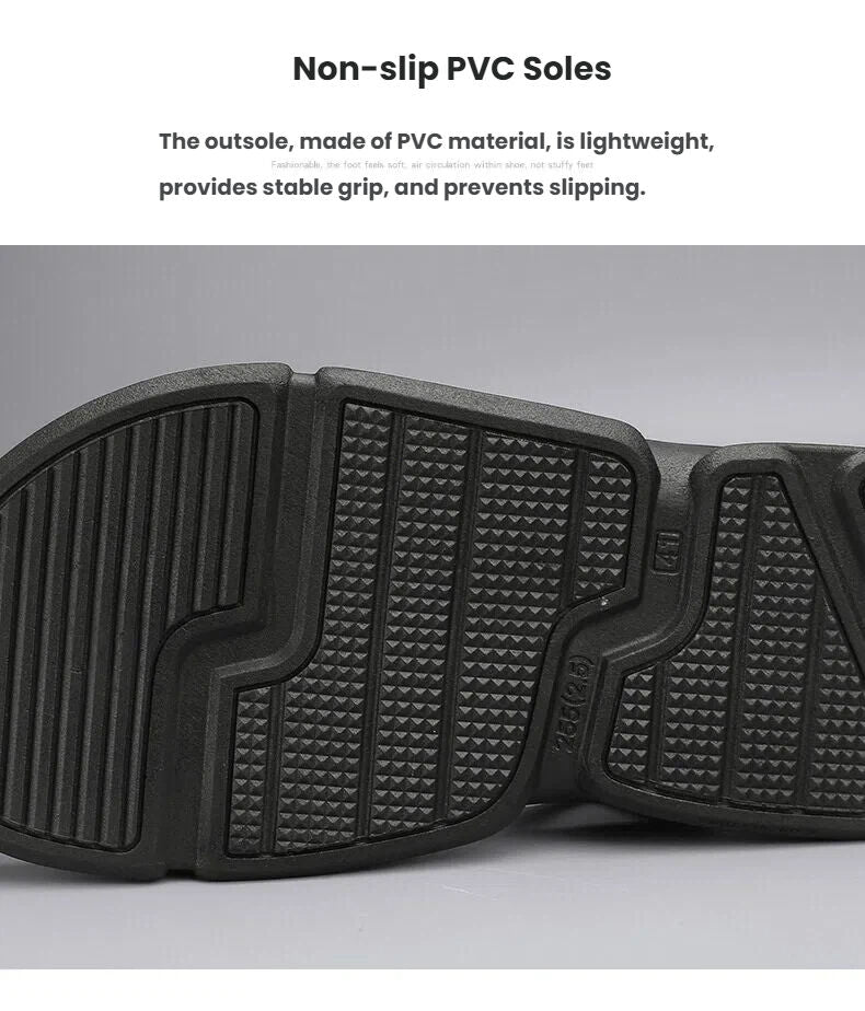 Men's 3-Color Convertible Sandals & Slippers, Outdoor Non-Slip EVA Thick-Sole Beach Shoes for Dual Wear(green-41)