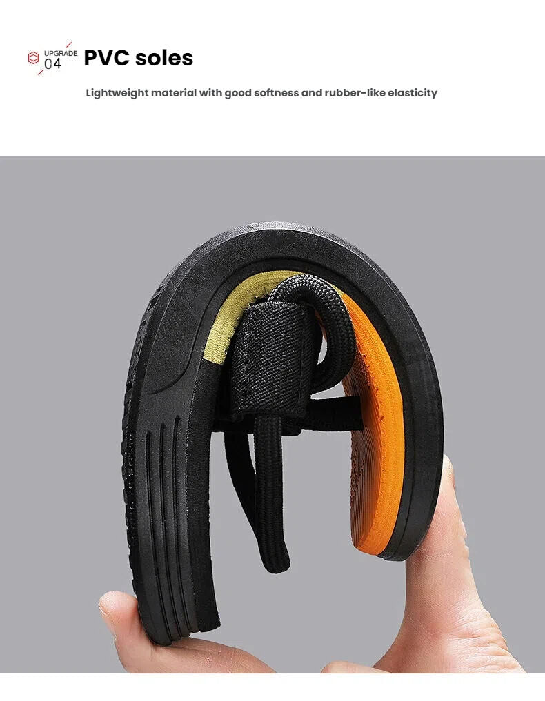 Men's Outdoor Non-Slip Sandals, EVA Lightweight Thick-Sole Beach Slippers for Casual & Sports(royal blue-40)