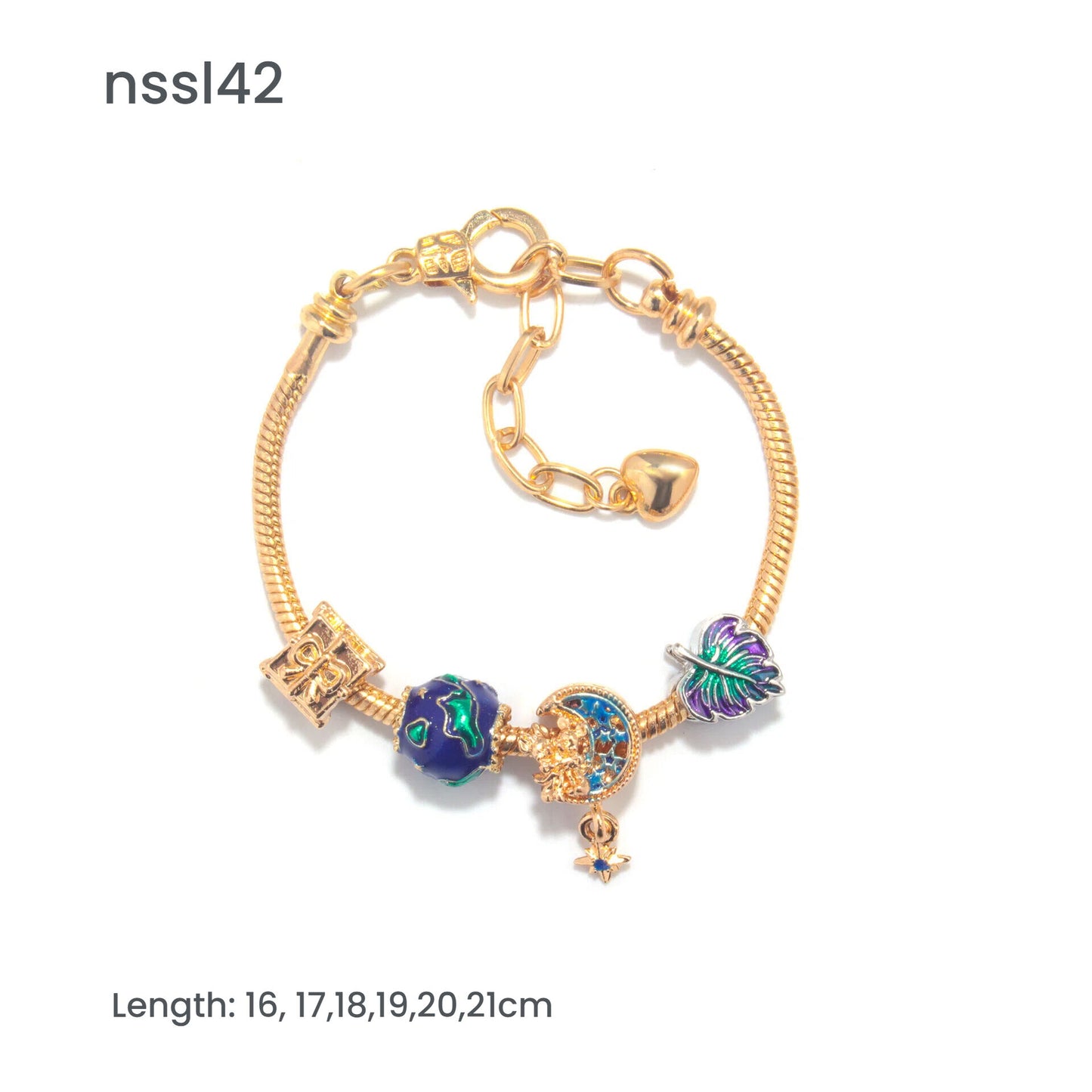 Charm Bracelets Mix & Match Offer - 10 Styles with Cartoon, Vintage Elements, Buy 3 for Better Price(triple)