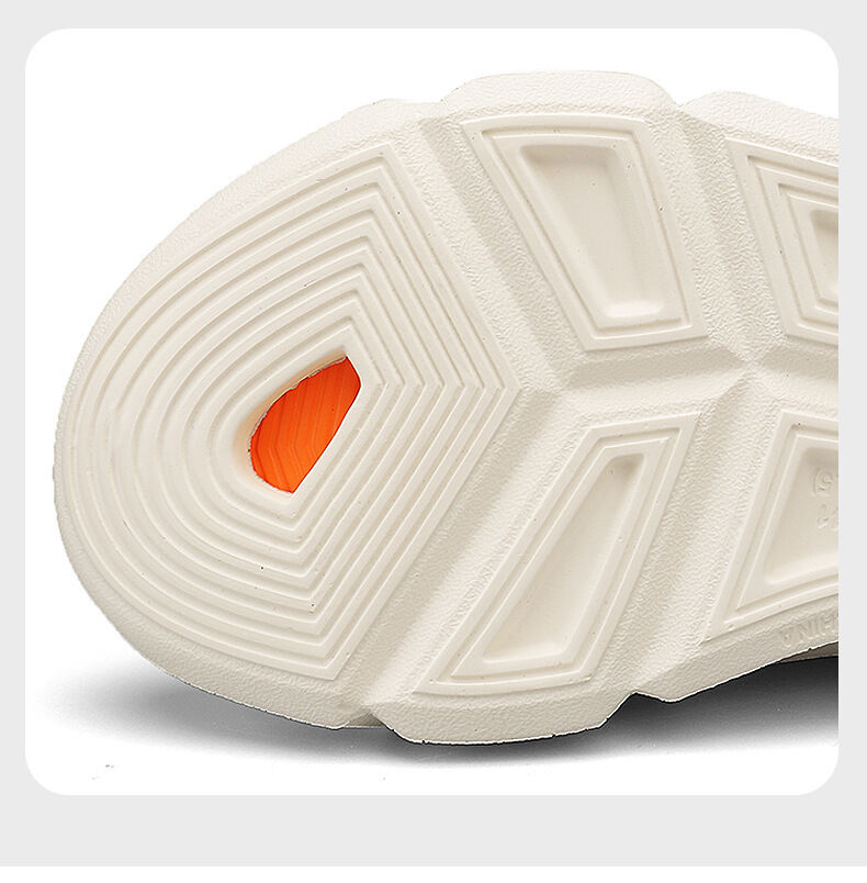 Men's Summer EVA Crocs with 3 Color Options - Breathable, Non-Slip, Comfortable Beach & Casual Sandals(white&purple-38-39)