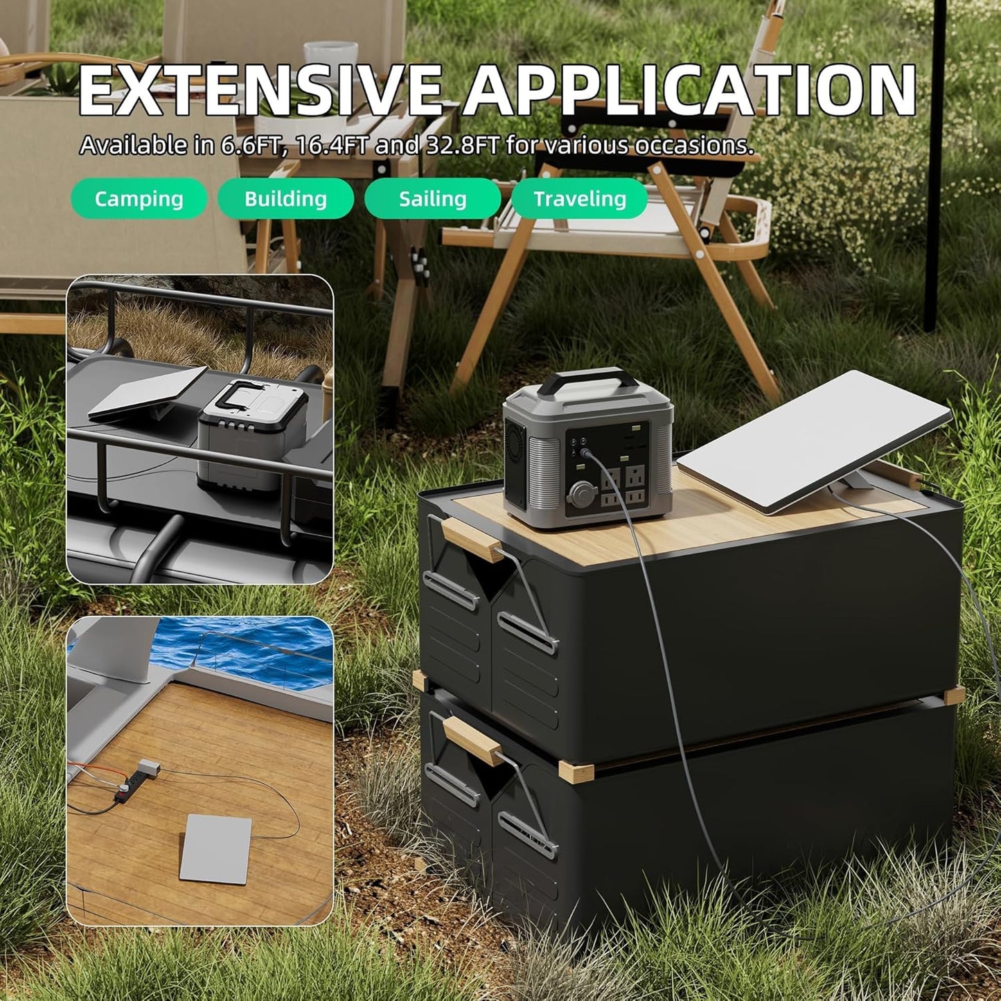 Starlink Power Cable   5521 DC to DC Power Cord 1M/3.3FT