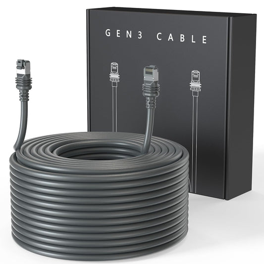 Starlink Gen 3 Cable 24AWG  Waterproof  (150FT)