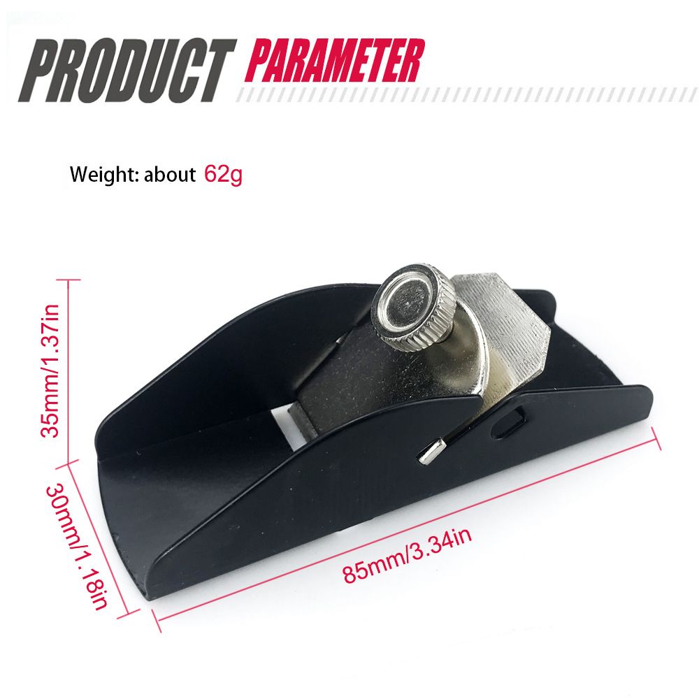 Compact Pocket Hand Planer for Woodworking, Mini Trimming Tool with Adjustable Blade for Model Making, Carving and Small Wood Surface Smoothing Tasks (Woodworking Plane (with 1 blade included))