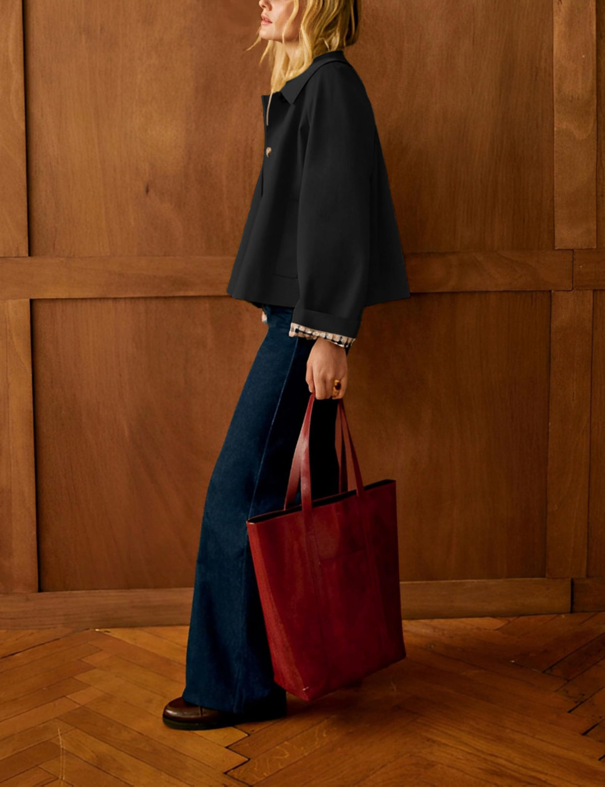 Versatile Everyday Jacket Perfect for Work, Travel, Weekends and All Casual Occasions, XS (black)