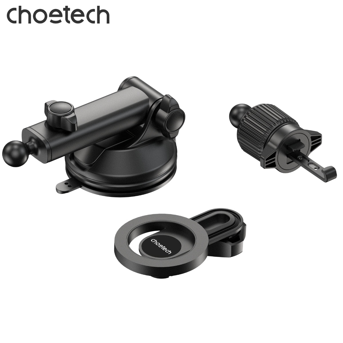 Choetech H01005 Magnetic Car Mount 360-dgree Rotation, Telescopic Arm, for SUVs